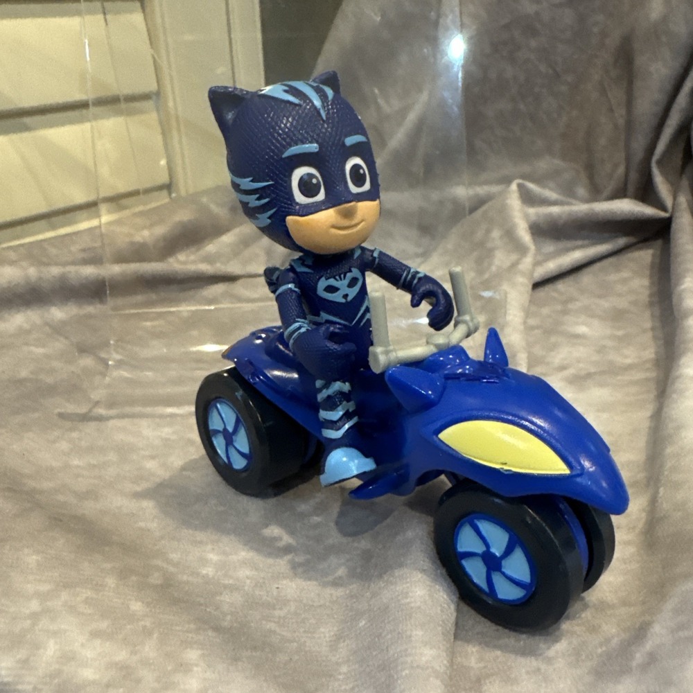 PJ Masks Cat Boy Motorcycle Figure Super Moon Adventure Space Rover Bike Vehicle